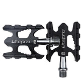Litepro Ultralight Folding Bike Pedal K3 Bicycle Pedal, Black, Red, Silver, Gold, Electroplating Colorful
